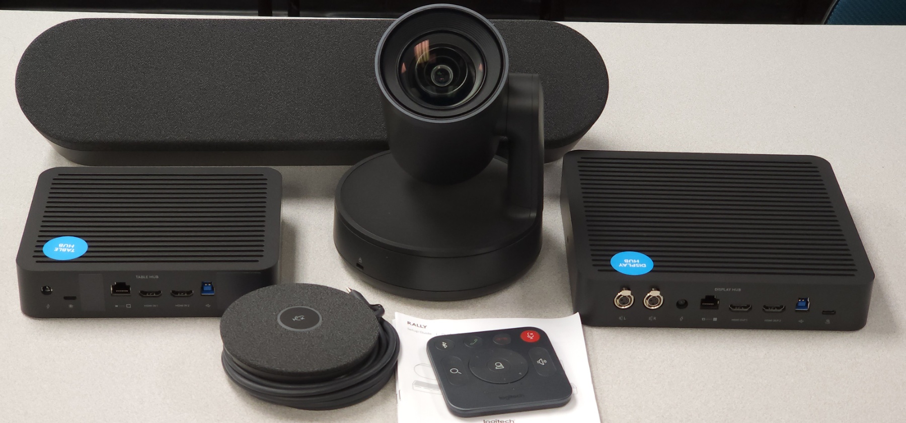 Video Conferencing System w_ Expansion Microphones