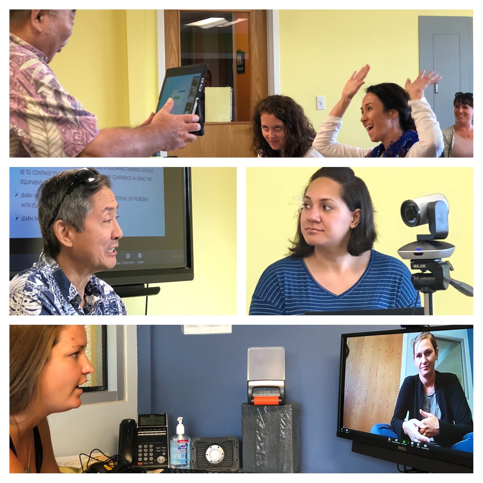 Collage of PBTRC staff