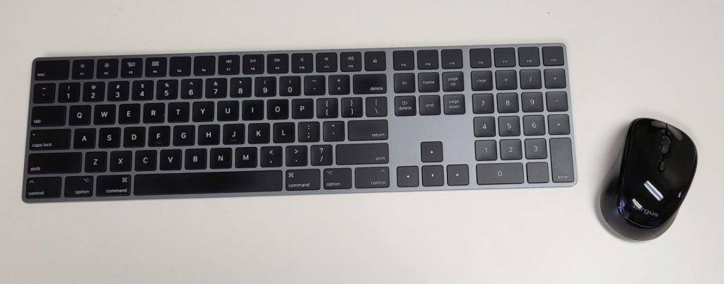Keyboard and mouse